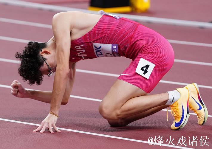 东京田径世锦赛：陈圆止步男子110米栏半决赛